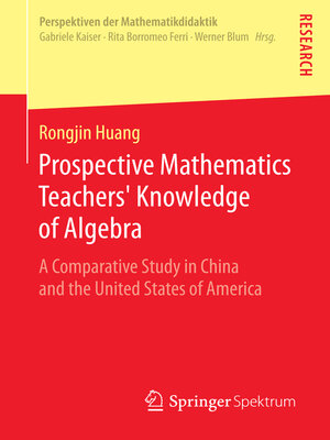 cover image of Prospective Mathematics Teachers' Knowledge of Algebra